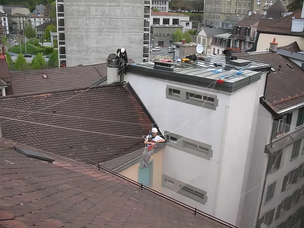 Travaux sur cordes